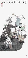 王家训作品鼓乐喧天乐开怀