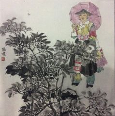 张权作品人物小品