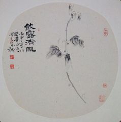 田波作品扇面