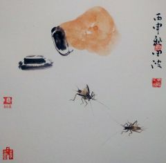 田波作品草虫系列作品