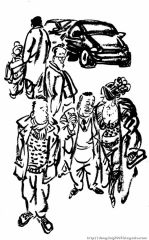 李东星作品漫画插图