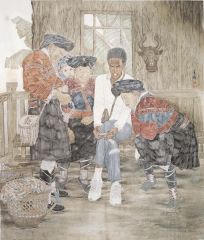 刘大鸣作品人物作品