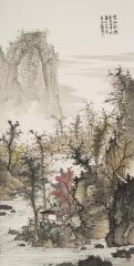 周扬波作品家山秋忆