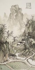 周扬波作品白石岭之春