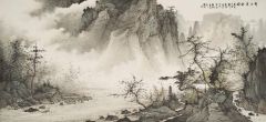 周扬波作品郁江清韵图