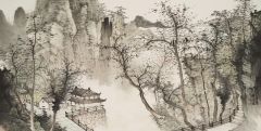 周扬波作品山水