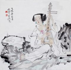 郭山泽作品人物小品21