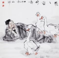郭山泽作品人物小品20