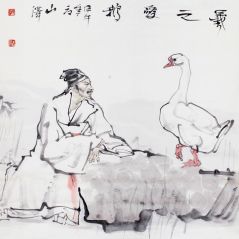 郭山泽作品人物小品18