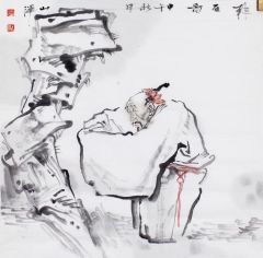 郭山泽作品人物小品16