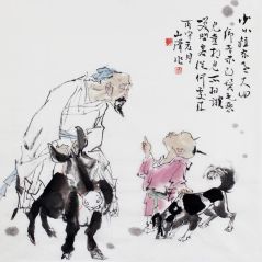 郭山泽作品人物小品14
