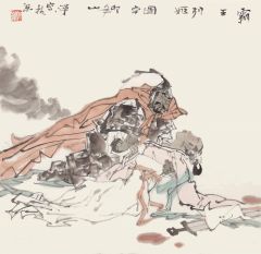 郭山泽作品人物小品05