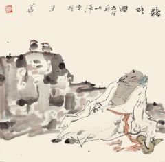 郭山泽作品人物小品02