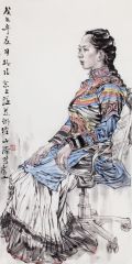 郭山泽作品2013北京上庄美术馆写生13