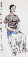 郭山泽作品2013北京上庄美术馆写生04