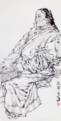 郭山泽作品2015甘南迭部扎尕那写生20