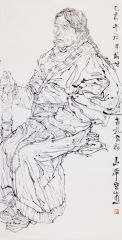 郭山泽作品2015甘南迭部扎尕那写生19