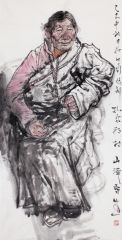 郭山泽作品2015甘南迭部扎尕那写生12