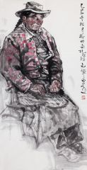 郭山泽作品2015甘南迭部扎尕那写生11