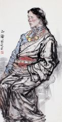 郭山泽作品2015甘南迭部扎尕那写生06