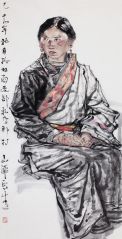 郭山泽作品2015甘南迭部扎尕那写生04