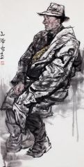 郭山泽作品2015甘南迭部扎尕那写生03