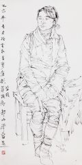 郭山泽作品2016云南昌宁耇街写生07