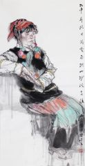 郭山泽作品2016云南剑川沙溪古镇写生08
