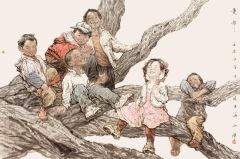 郭山泽作品童年