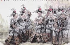 郭山泽作品快乐阿婆