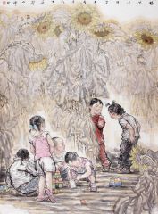 郭山泽作品阳光下