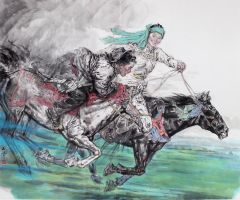 郭山泽作品驰骋
