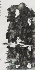 熊红钢作品寻鱼图