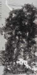 熊红钢作品山光幽明