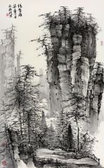 周扬波作品绝壁雄姿