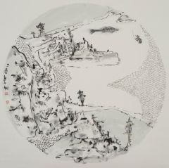 熊红钢作品山水小品