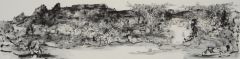 熊红钢作品山水