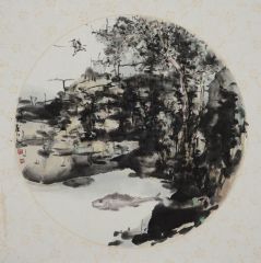 熊红钢作品山水小品