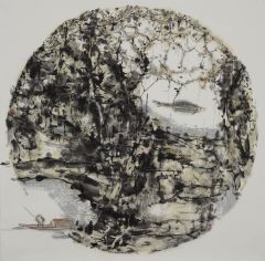 熊红钢作品山水小品