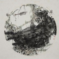 熊红钢作品山水小品