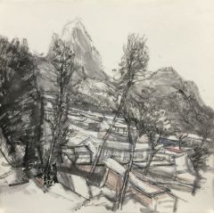 韩敬伟作品蔡树庵写生9