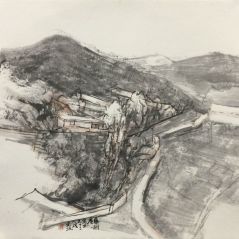 韩敬伟作品蔡树庵写生7