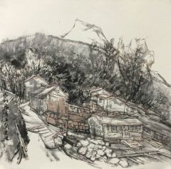 韩敬伟作品蔡树庵写生3