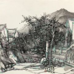 韩敬伟作品蔡树庵写生04