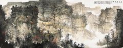 周逢俊作品太行高秋图