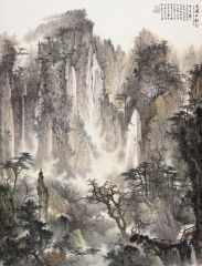 周逢俊作品三清山秋色