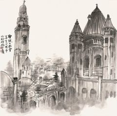 周逢俊作品以色列耶路撒冷