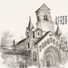 周逢俊作品以色列耶路撒冷