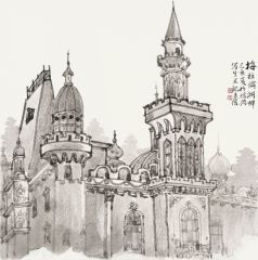 周逢俊作品瑞典梅拉伦湖
