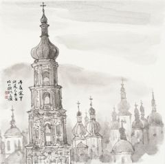 周逢俊作品丹麦途中